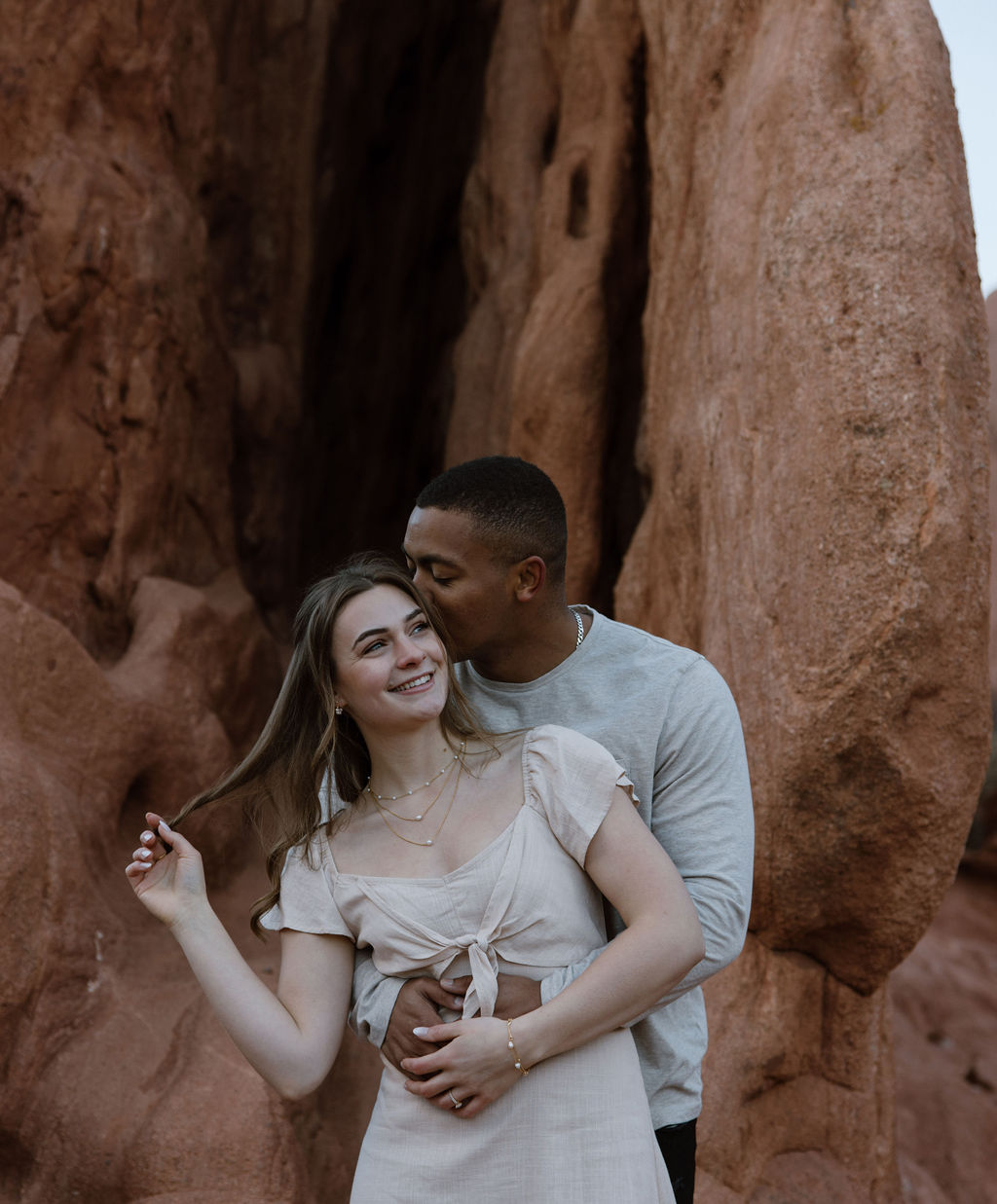 Couple photos in Colorado Springs, Garden of the Gods