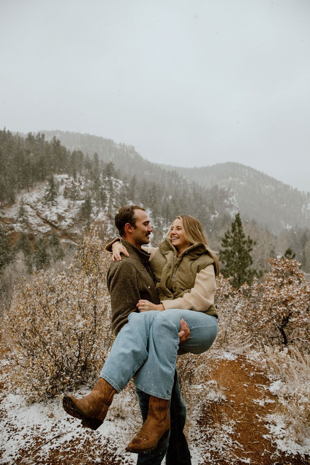 Couple photos in Colorado Springs