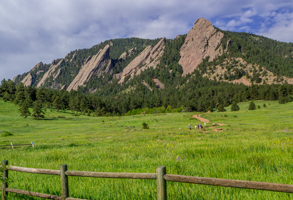 Colorado Elopement location: Boulder flatirons